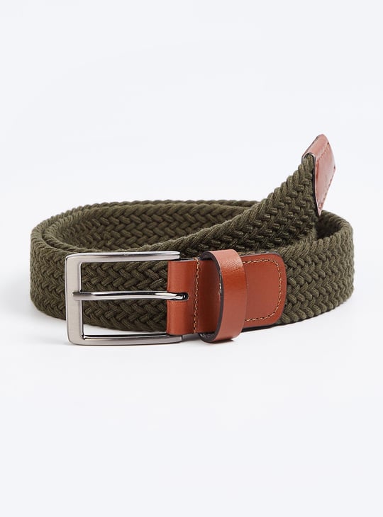 Men Woven Casual Belt