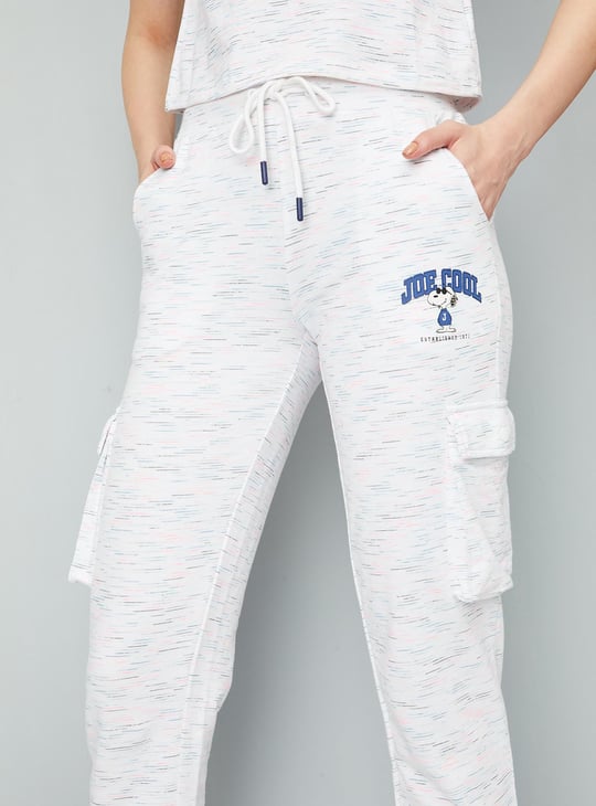 Women Solid Cargo Joggers