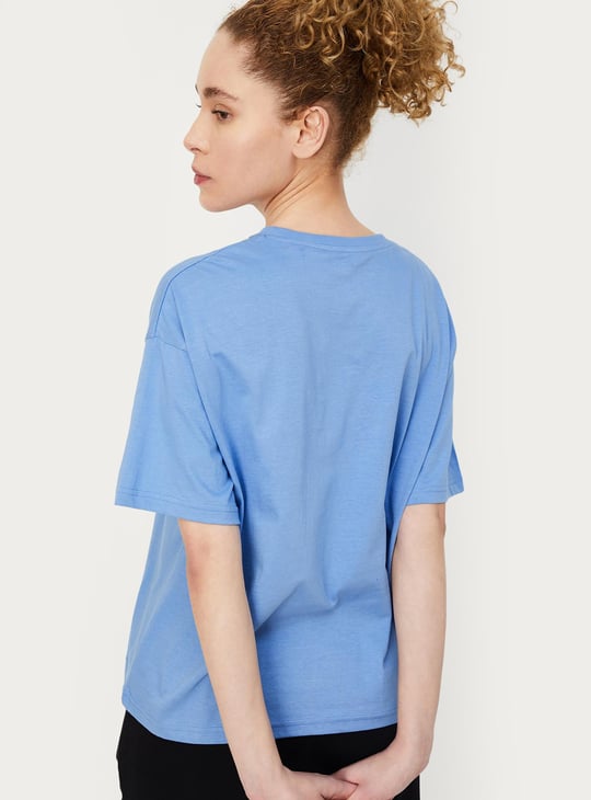 Women Peanuts Printed Sports T-shirt