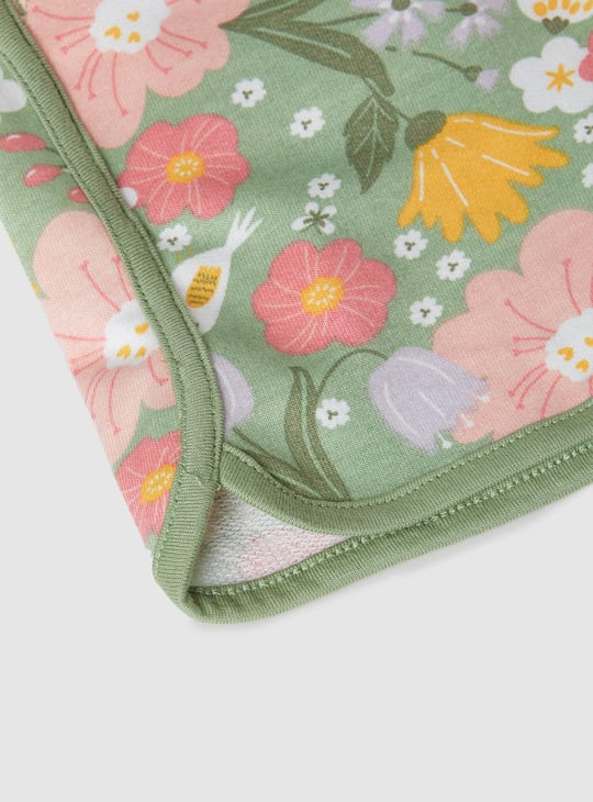 Girls Printed Shorts Set