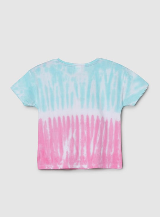 Girls Tie and Dye Shorts Set