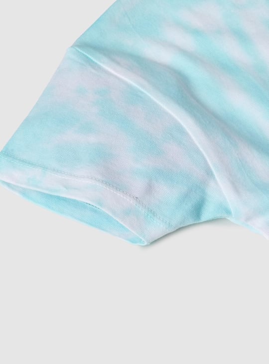 Girls Tie and Dye Shorts Set