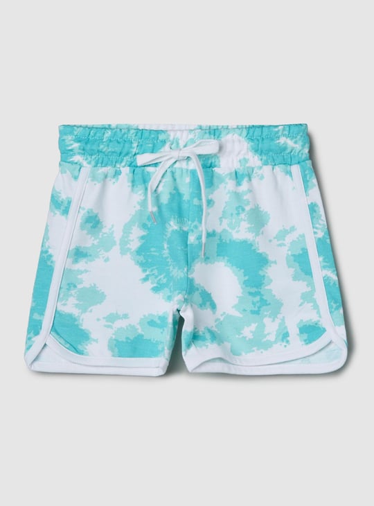 Girls Tie and Dye Shorts Set
