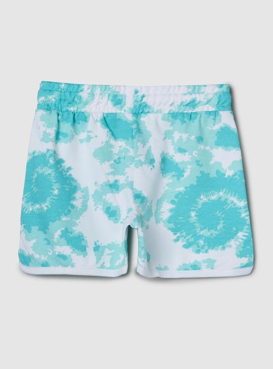 Girls Tie and Dye Shorts Set