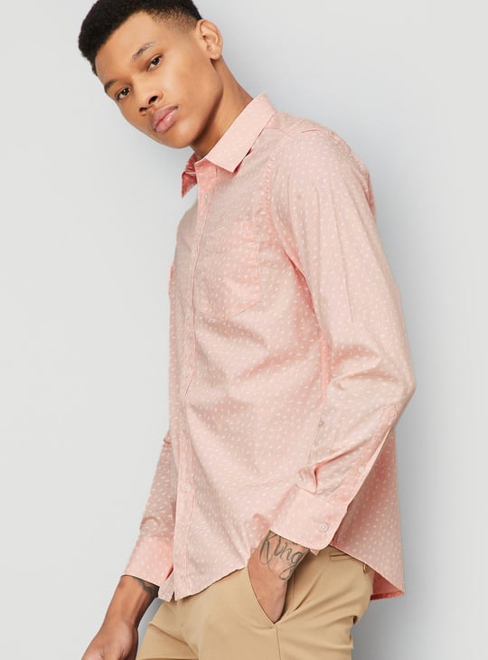 Men Regular Fit Printed Casual Shirt