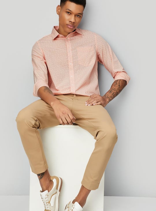 Men Regular Fit Printed Casual Shirt