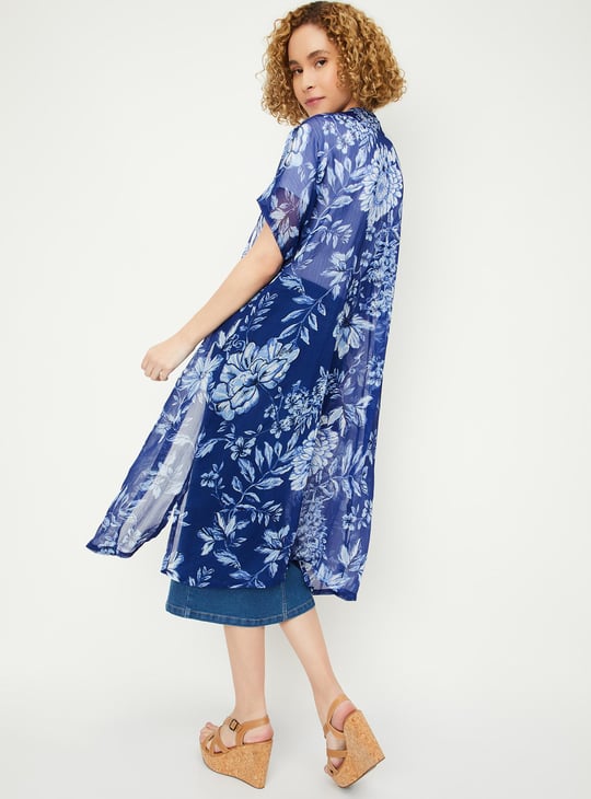 Women Floral Printed Shrug