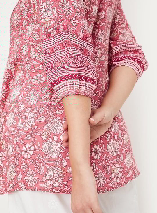 Women Printed A-line Tunic