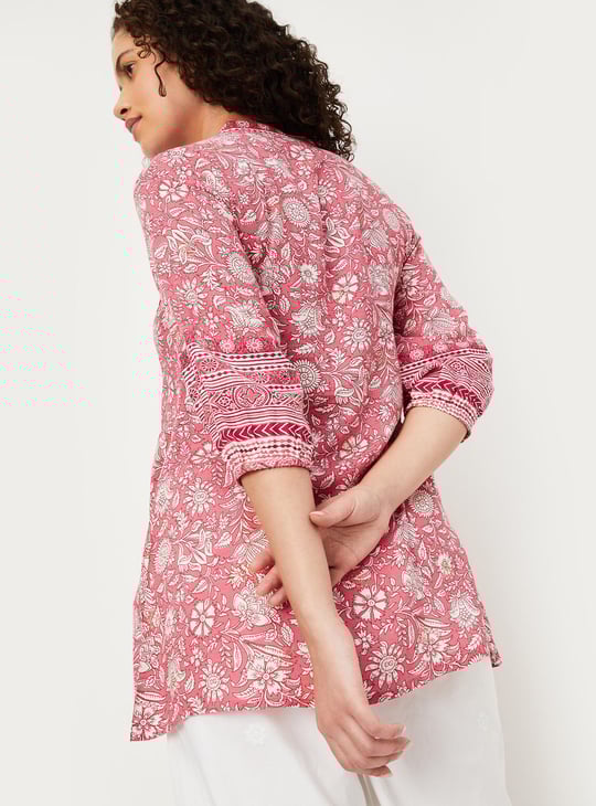 Women Printed A-line Tunic