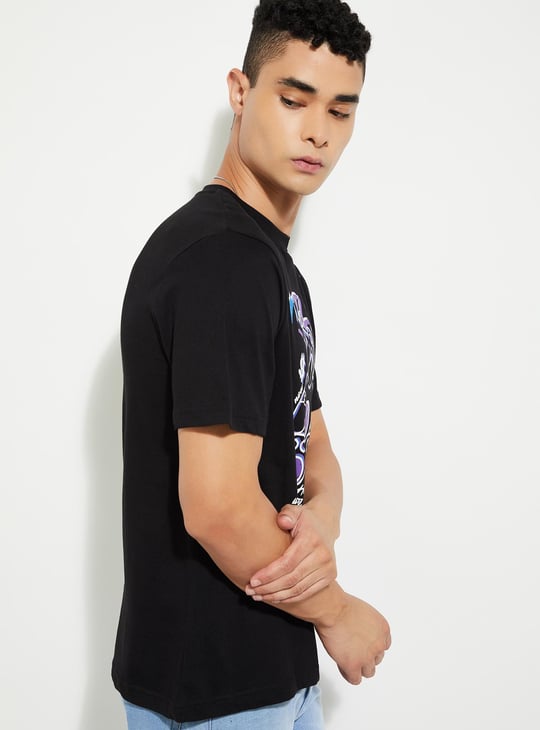 URB_N Men Regular Fit Graphic T-shirt