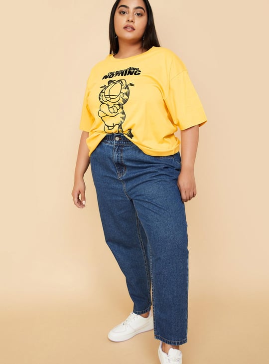 Women Garfield Printed T-shirt