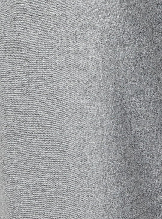 Men Slim Fit Solid Formal Trousers