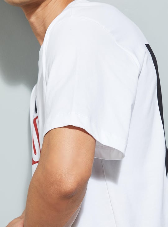 URB_N Men Money Heist Graphic Oversized T-shirt