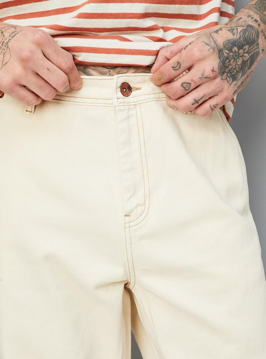 Men Solid Carpenter Jeans
