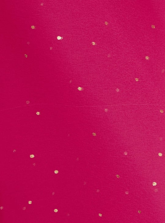 Women Sequinned Pre-Stitched Saree with Blouse