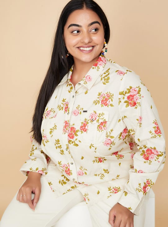 Women Floral Printed Shirt