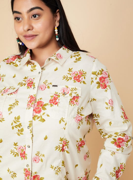 Women Floral Printed Shirt