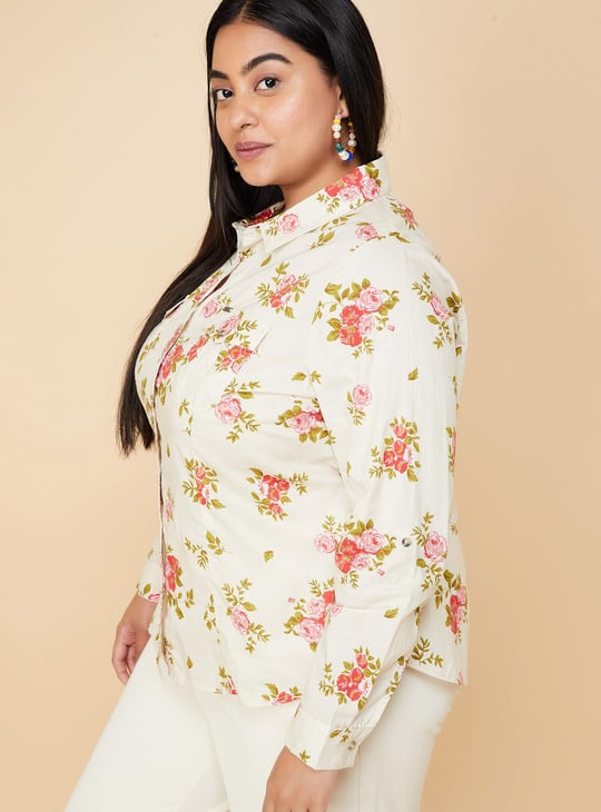 Women Floral Printed Shirt