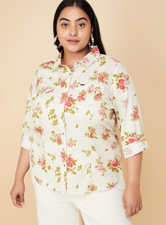 Women Floral Printed Shirt