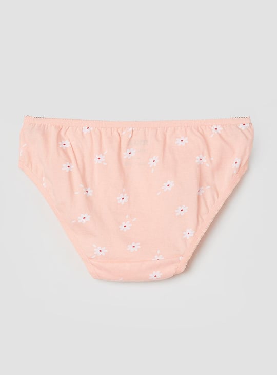 Girls Printed Panties - Pack of 3