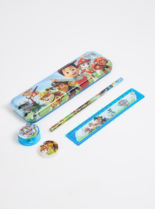 Kids Paw Patrol Printed Pencil Box Gift Set