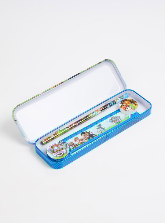 Kids Paw Patrol Printed Pencil Box Gift Set