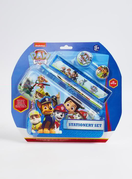 Kids Paw Patrol Printed Pencil Box Gift Set