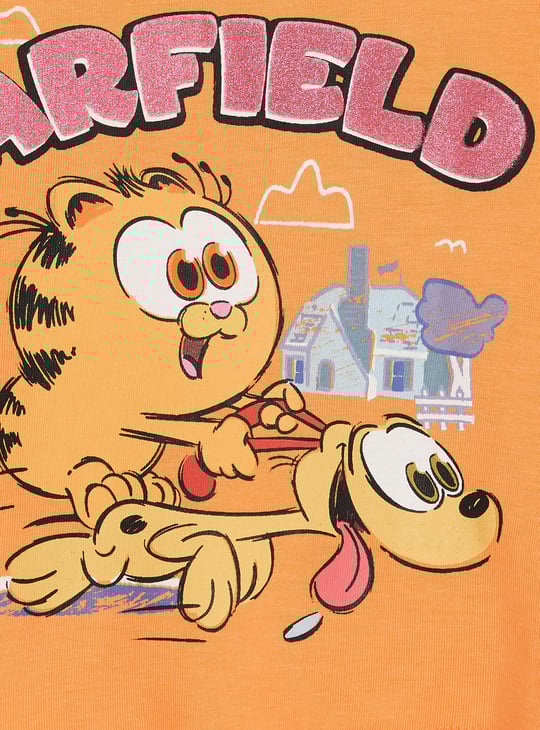 Girls Garfield Printed T-shirt
