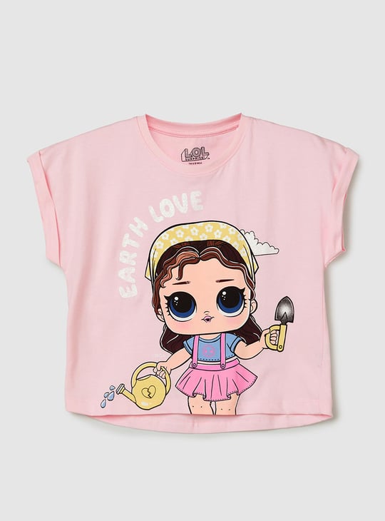 Girls L.O.L Surprise Printed T-shirt