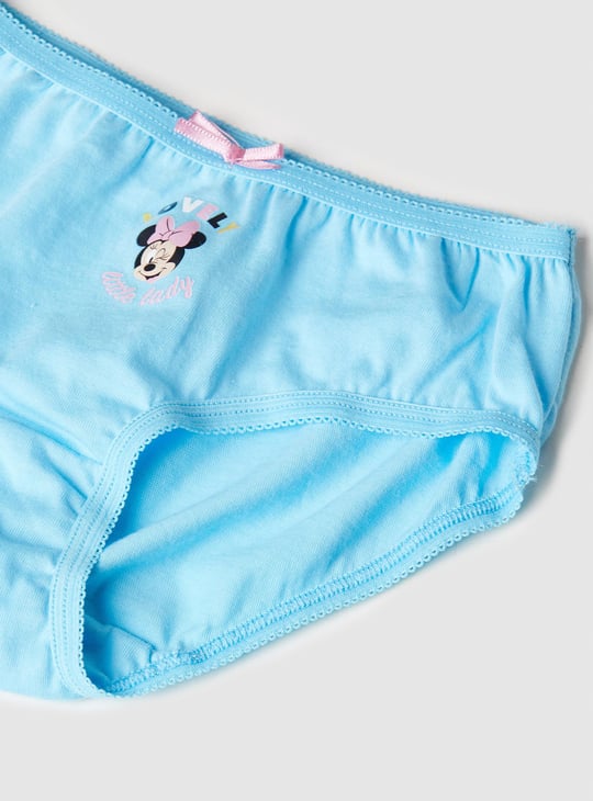Girls Minnie Print Panties - Pack of 3
