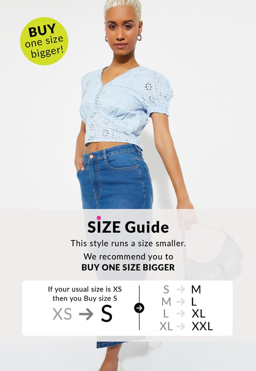 Buy URB_N Women Schiffli Top Online at just Rs. 699.0