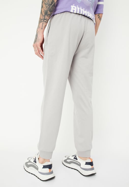 Men Solid Athleisure Joggers