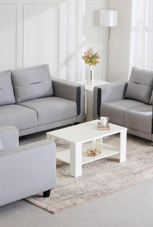 Berry Fabric 3+2+1 Seater Sofa Set - Grey