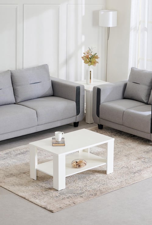 Berry Fabric 3+2 Seater Sofa Set - Grey