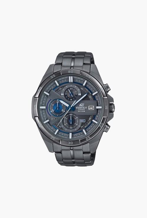 CASIO Edifice Men Chronograph Watch with Metal Strap - EX494