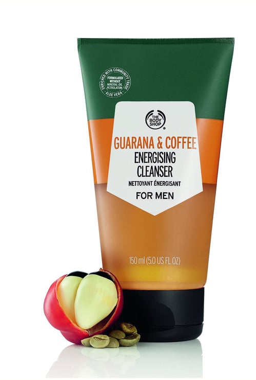 THE BODY SHOP Men Guarana and Coffee Energising Cleanser - 150ml