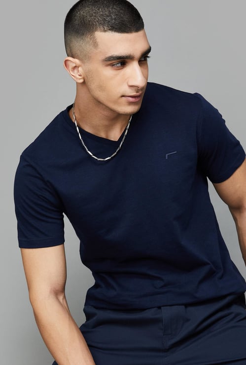 FAME FOREVER Solid T-shirt