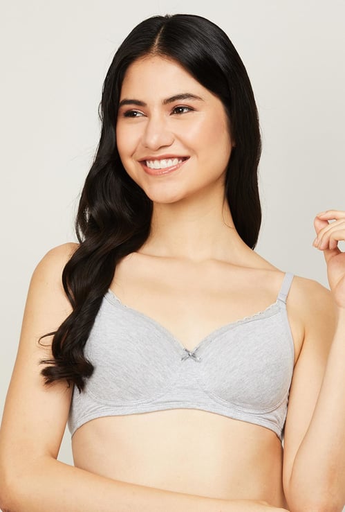 GINGER Women Padded Non-Wired T-shirt Bra