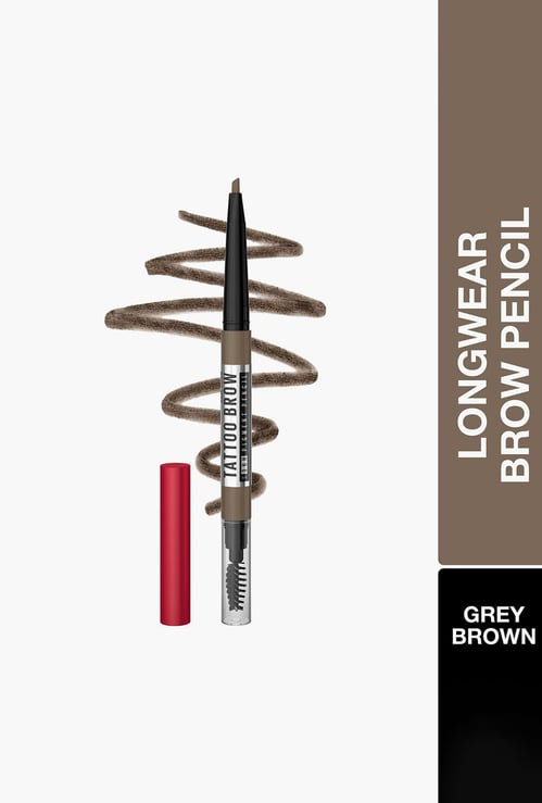 MAYBELLINE NEW YORK Tattoo Brow Pencil - Grey Brown - 0.25g