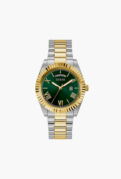 GUESS Men Contrast Dial Analog Watch - GW0265G8