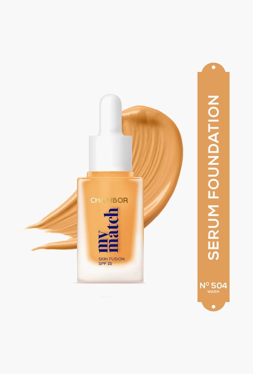 CHAMBOR My Match Skin Fusion Warm Serum Foundation - 504 - 20ml