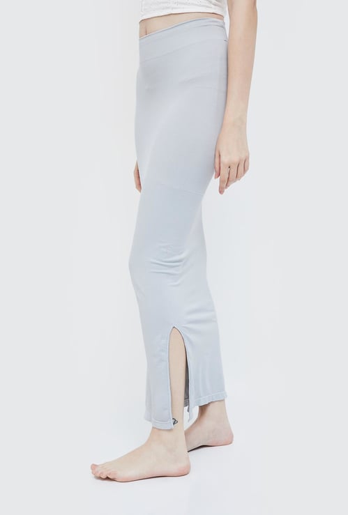 GINGER Women Solid Shapewear with Slit