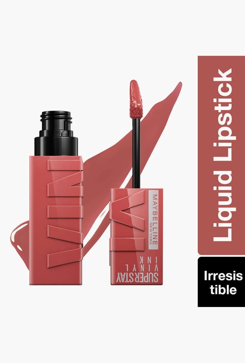 MAYBELLINE NEW YORK Superstay Vinyl Ink Glossy Liquid Lipstick - Irresistible - 4.2ml