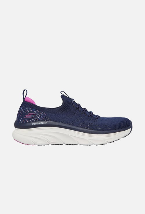 SKECHERS D'lux Walker Women Lace-Up Sports Shoes