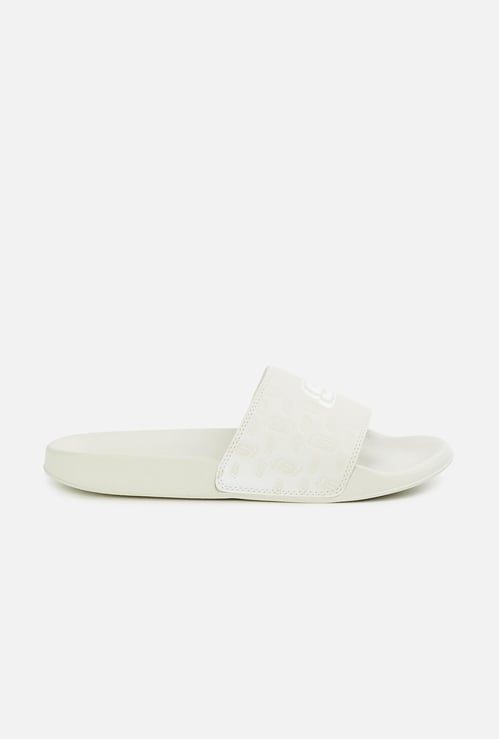 SKECHERS Women Logo-Embossed Sliders