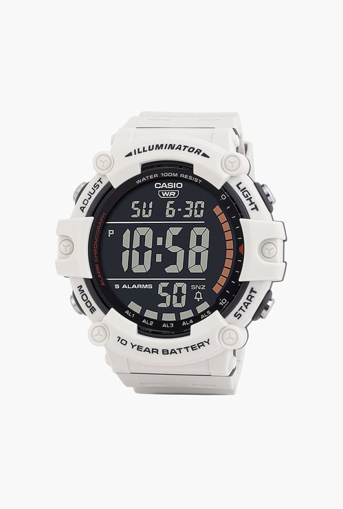 CASIO Youth Men Digital Watch with Resin Strap - D320