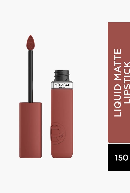 L'OREAL PARIS Infallible Matte Resistance Liquid Lipstick - Lazy Sunday 150 - 5ml