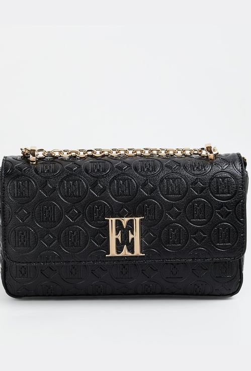 ELLE Women Debossed Sling Bag