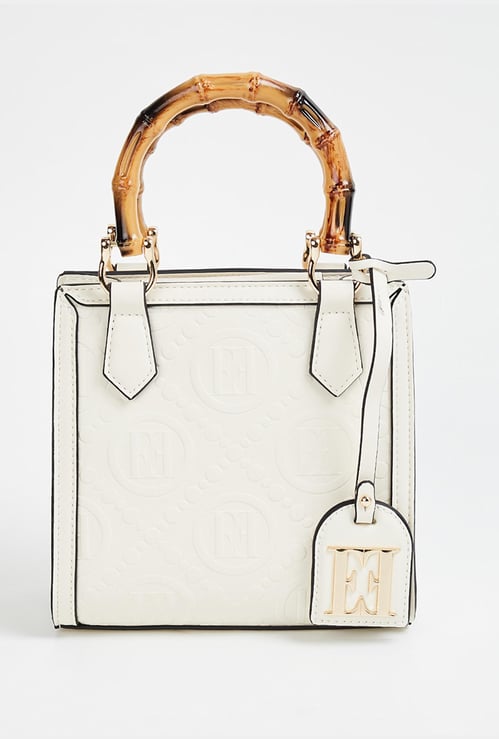 ELLE Women Embossed Handheld Bag