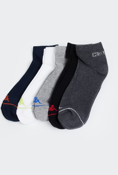 KAPPA Men Assorted Ankle Length Socks - Pack of 5